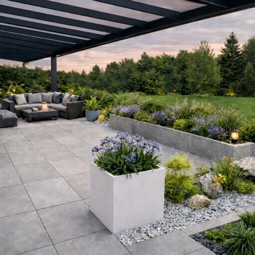 Concreteo 59,5x59,5 real zmierzch