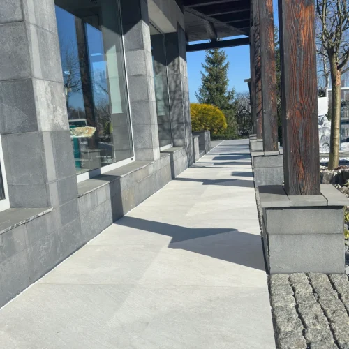 Porcelain stoneware 59,5x119,5x2 cm - Stoneo Bianco